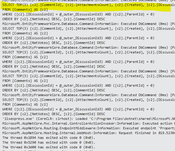 View Raw SQL in EF Core – Simple Option – What I Broke – Programming ...